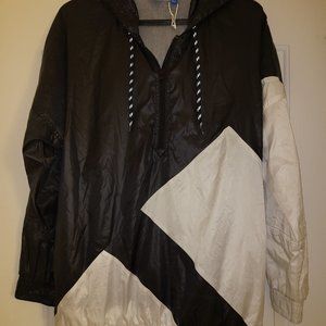 Adidas Originals Womens EQT Trefoil Windbreaker Jacket US Size S #BP9237